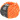 Lana Grossa Cool Wool Garn 6526 Neonorange / Blød Orange
