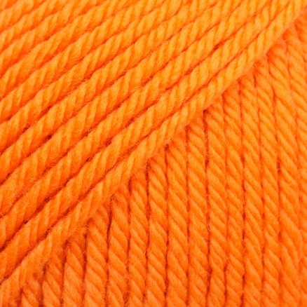 Billede af Drops Daisy Garn Unicolor 23 Orange
