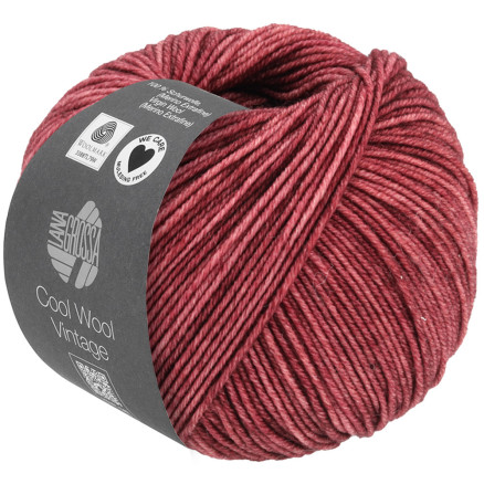 Lana Grossa Cool Wool Vintage Garn 7364 Bourgogne