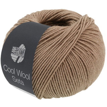 #3 - Lana Grossa Cool Wool Seta Garn 16 Nougat