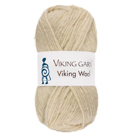 Viking Garn Wool Naturhvid 502