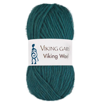 Viking Garn Wool Skovgrøn 533