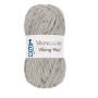 Viking Garn Wool Lys Grå Tweed 501