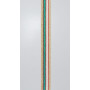 Elastikbånd 25mm Guld/Grøn/Hvid/Rød m/ Lurex - 50 cm