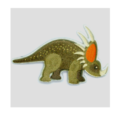 Billede af Strygemærke Triceratops 7 x 4,5 cm