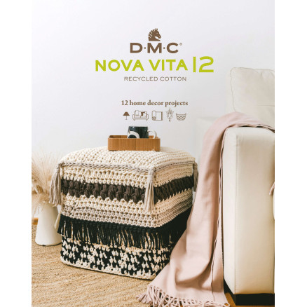 DMC Nova Vita 12 Opskriftsbog - 12 projekter til hjemmet