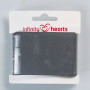 Infinity Hearts Refleksbånd 50mm Grå - 5m