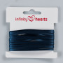Infinity Hearts Satinbånd Dobbeltsidet 3mm 369 Military Blue - 5m