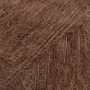 Drops Brushed Alpaca Silk Garn Unicolor 38 Chokolade