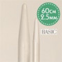 Drops Basic Rundpinde Aluminium 60cm 2.50mm / 23.6in US 1½