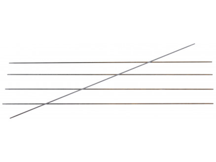 Knitpro Karbonz Strømpepinde Kulfiber 20cm 1,25mm / Us0000